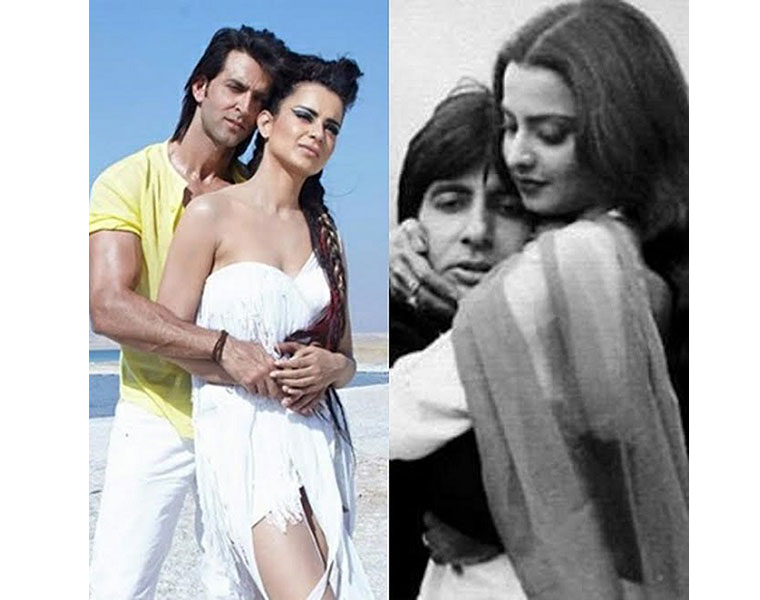 Kangana Ranaut Hrithik Roshan Rekha Amitabh Bachchan Actors who will never work together again