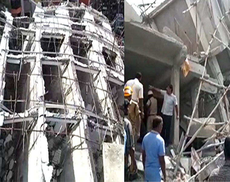 construction building collapse in Bangalore