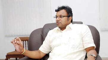 Karti Chidambaram reaches before ED money laundering case probe