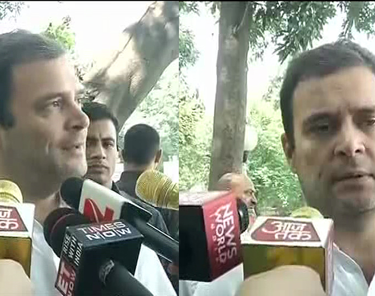 Rahul Gandhi Reaction On Gauri lankesh murder case