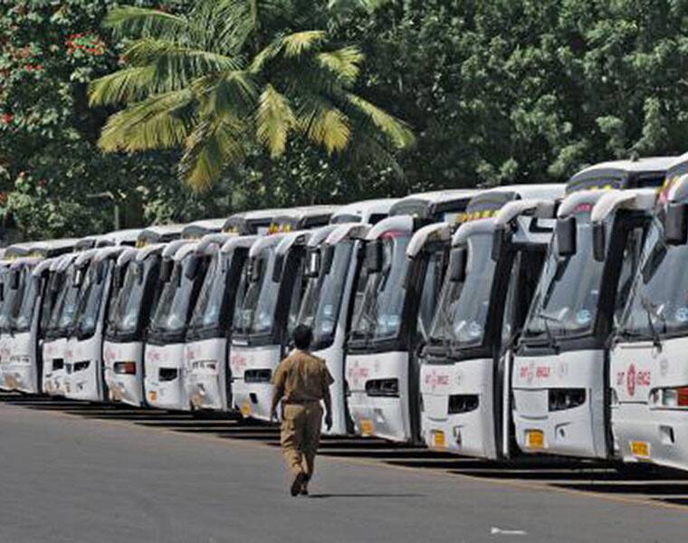 KSRTC Rajahamsa Bus runs between Bangalore To Jamkhandi snr