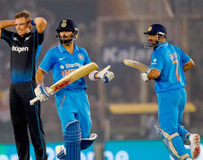Kohli Dhoni masterclass help India rout Kiwis in 3rd ODI
