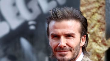 Former England football captain David Beckham speeding offence