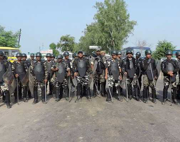 Militants Seized the sirsa ashram