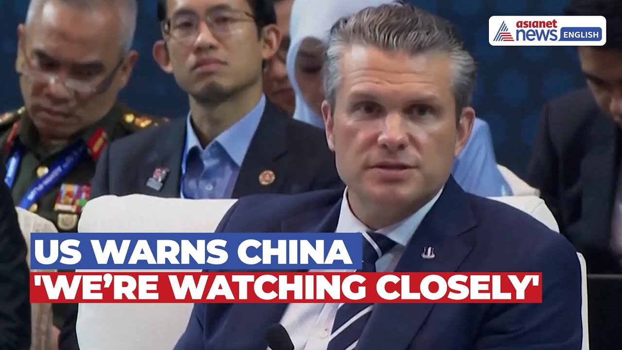 US Sounds Warning Over China’s Moves in South China Sea | Pete Hegseth to ASEAN