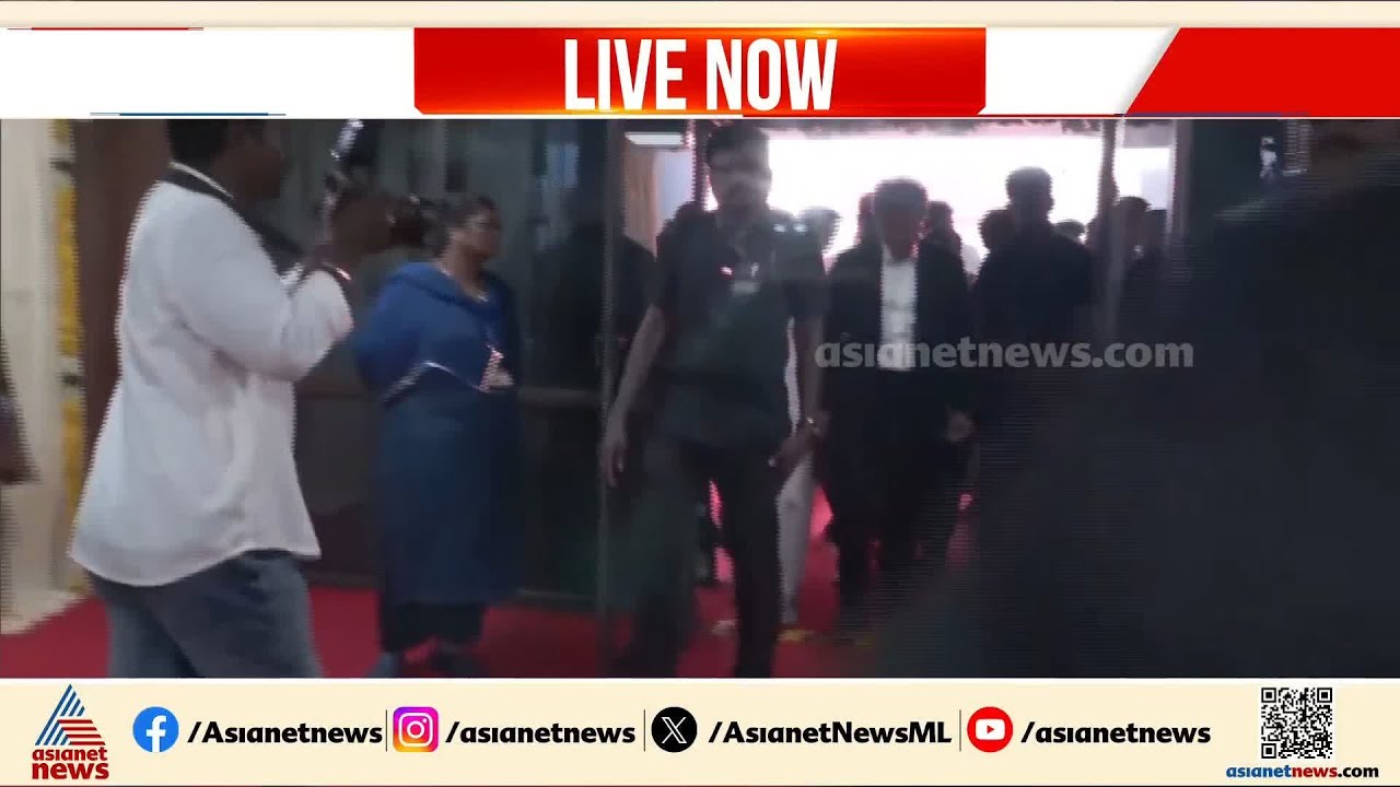 സത്യപ്രതിജ്ഞാ ചടങ്ങ് നടക്കുന്ന വേദിയിൽ വിജയ് എത്തി | Tamil Nadu CM oath ceremony
