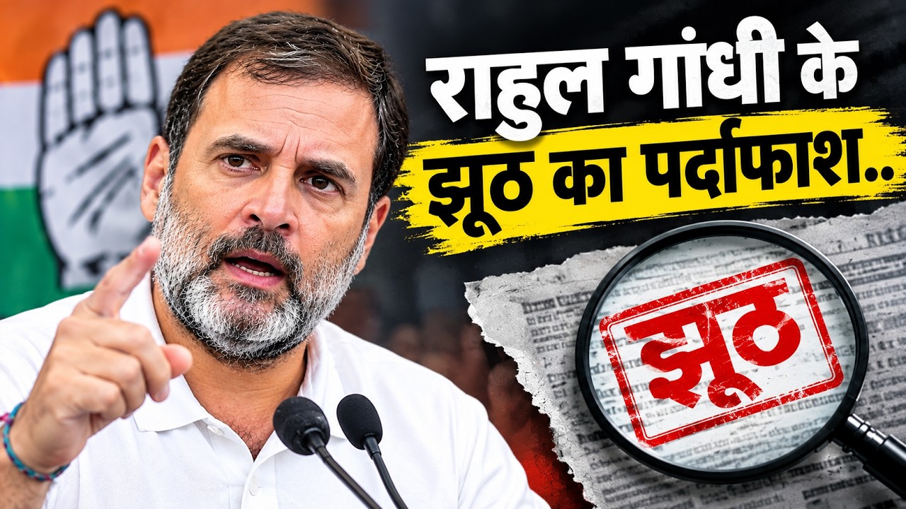 राहुल गांधी 'रील-मेकर', कांग्रेस पर BJP का जोरदार पलटवार