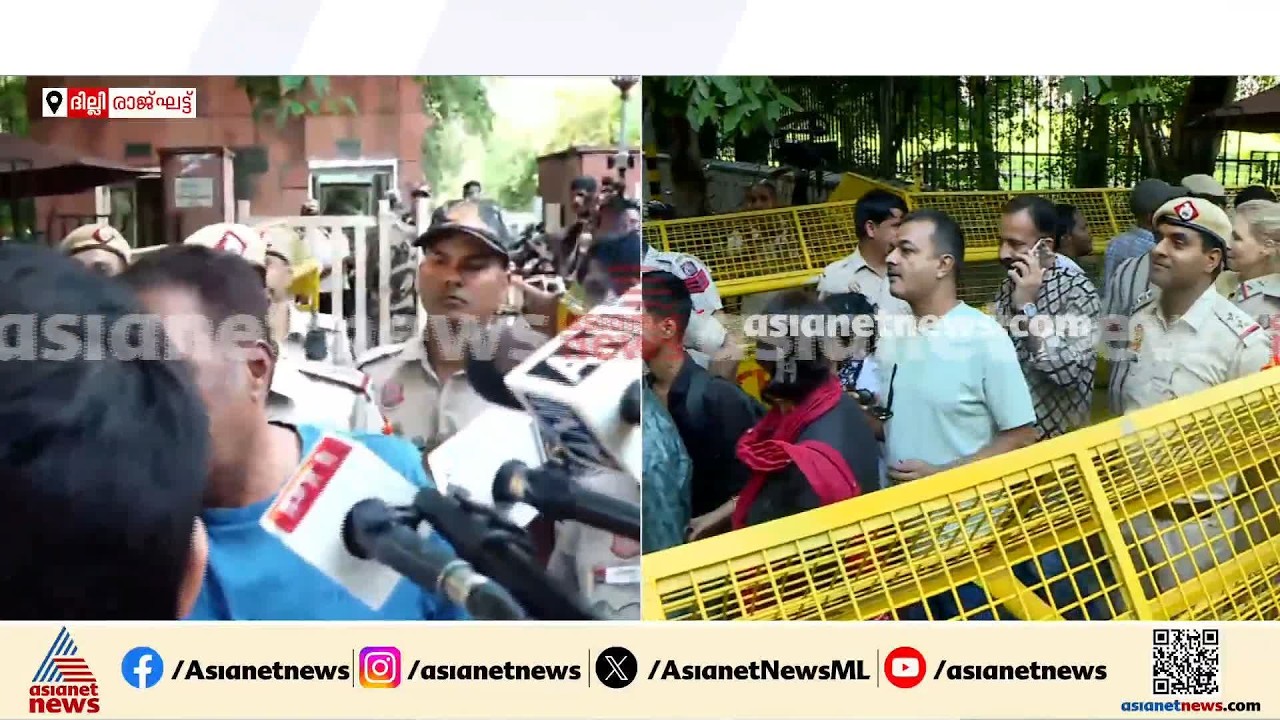 ദേശീയ പതാകയേന്തി രാജ്ഘട്ടിലെത്തി സിജെപി നേതാക്കൾ | CJP Protest | Gyanesh Kumar | Delhi