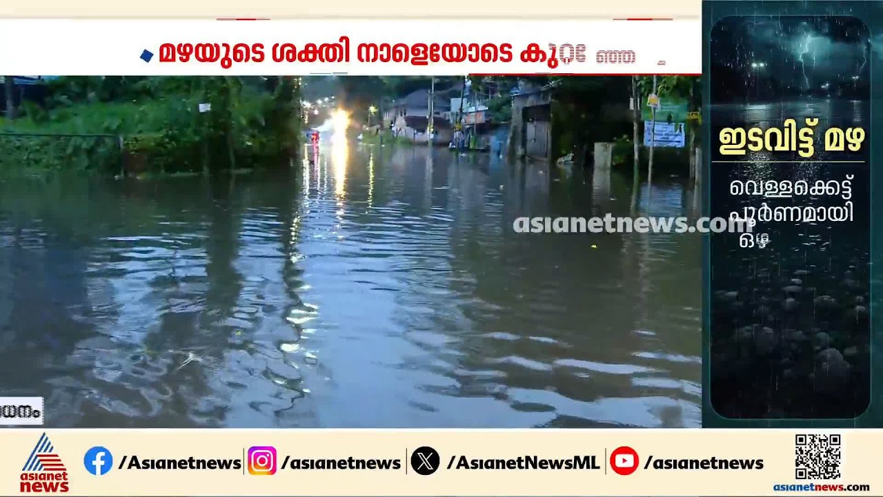 കോഴിക്കോട് മഴയ്ക്ക് നേരിയ ശമനം; ചുരത്തിലും മലയോര ഹൈവേയിലും ഗതാഗത നിയന്ത്രണം
