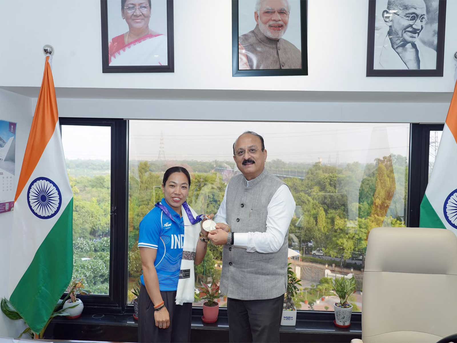 Delhi Minister Sood lauds Mirabai Chanu's Asian Games silver win
