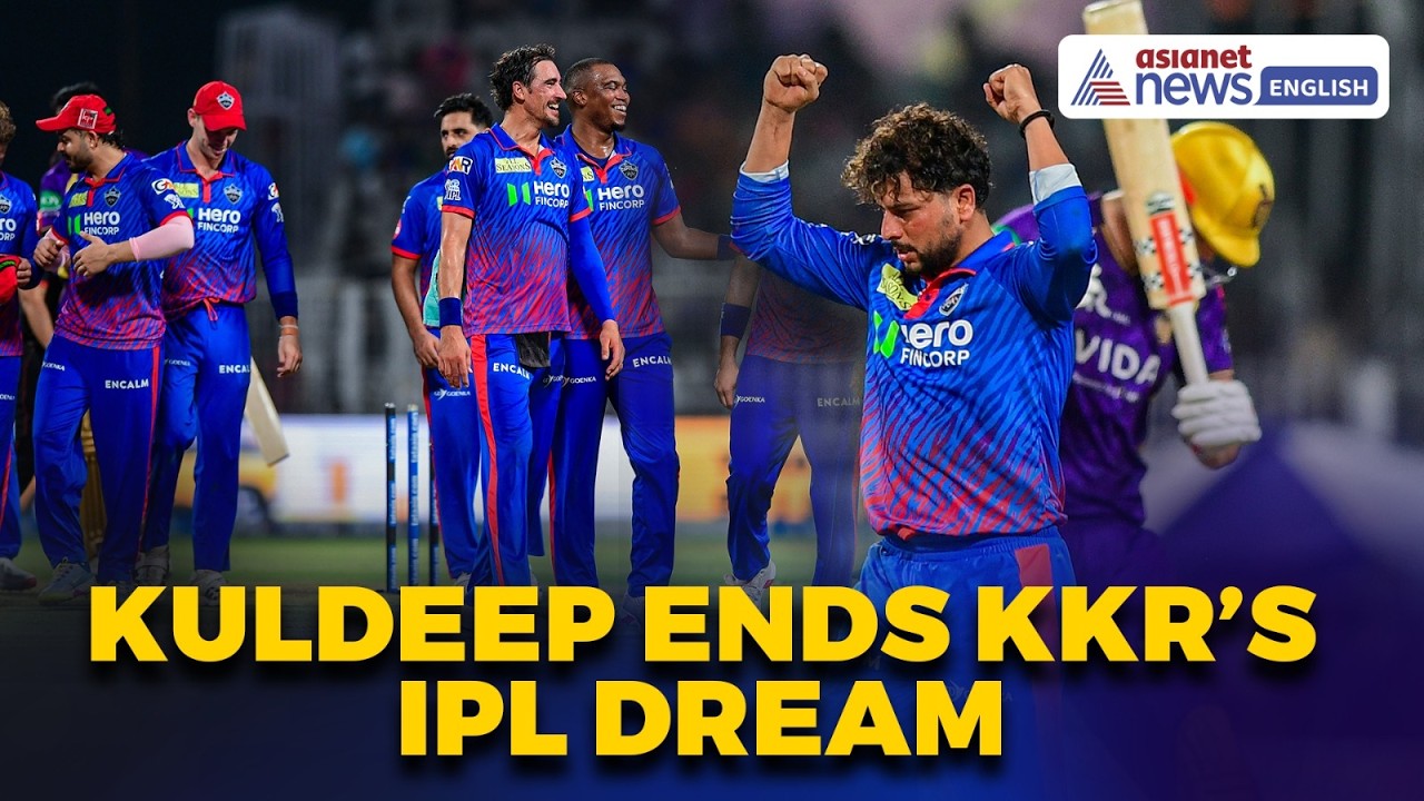 KKR vs DC Highlights: Kuldeep’s Magic ENDS KKR’s Playoff Dream! IPL 2026 Playoff Race