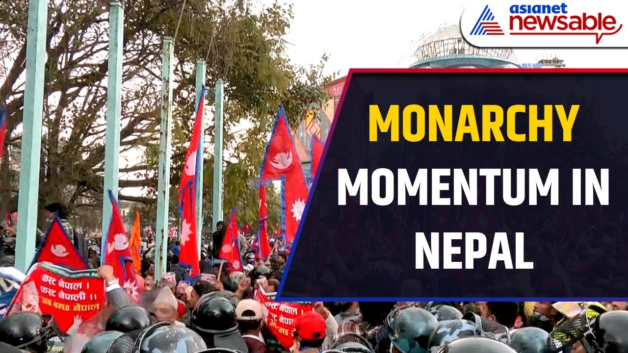 Monarchy Momentum: Nepalese Gather in Thousands to Hail Former King | Asianet Newsable