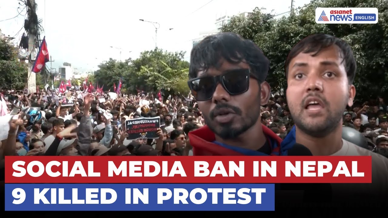 Protest in Nepal: Nine Killed as Social Media Ban Sparks Violence