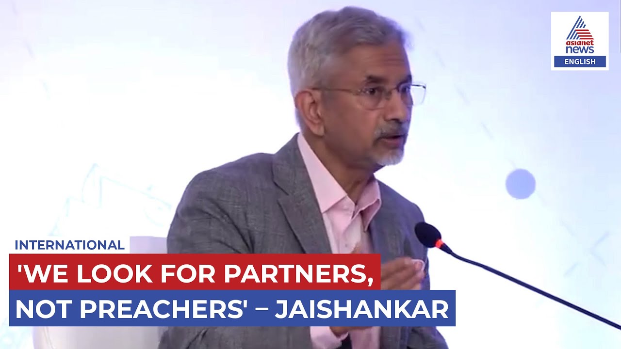 Jaishankar Calls Out European Duplicity | says, No Preachers, Only Partners Needed