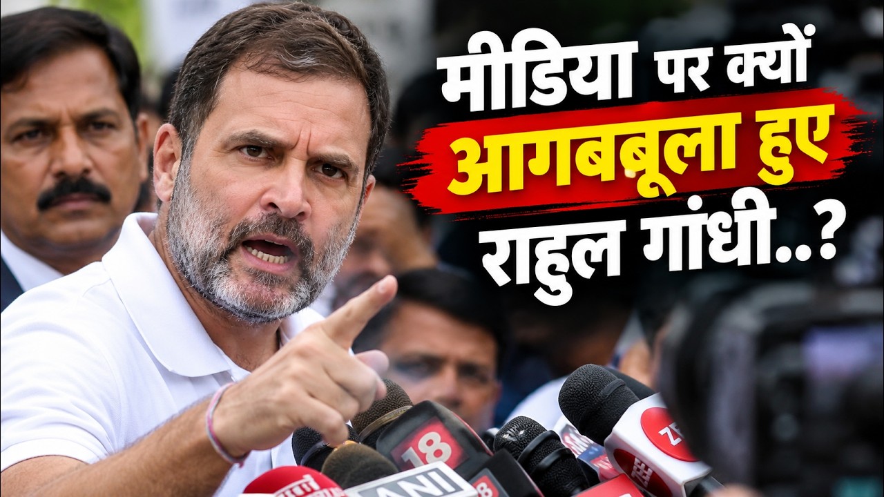 Gyanesh Kumar Protest: क्या है वो सवाल, जिसे सुन मीडिया पर ही भड़क उठे राहुल गांधी