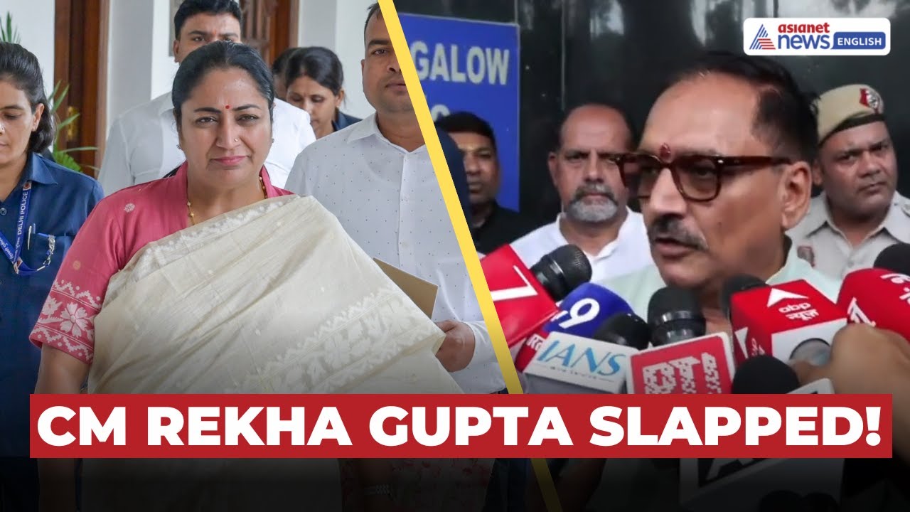 Delhi CM Rekha Gupta Attacked At Weekly Hearing