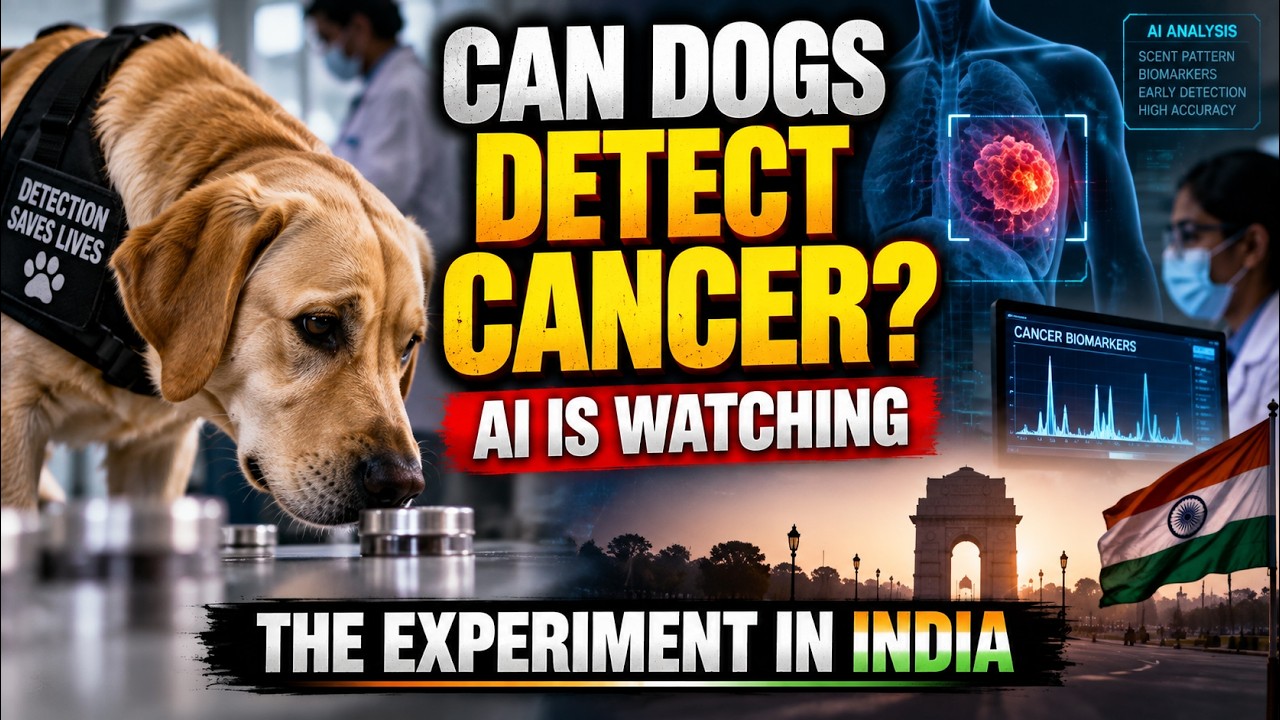 Can Dogs Sniff Cancer? AI Trains Dogs to Detect Cancer in India