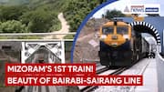 North East Pulse | Mizoram's FIRST Train Ride: Bairabi to Sairang Unveils Scenic Journey
