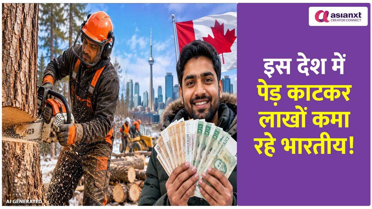 कनाडा में पेड़ काटने वालों की कमाई सुन उड़ जाएंगे होश!