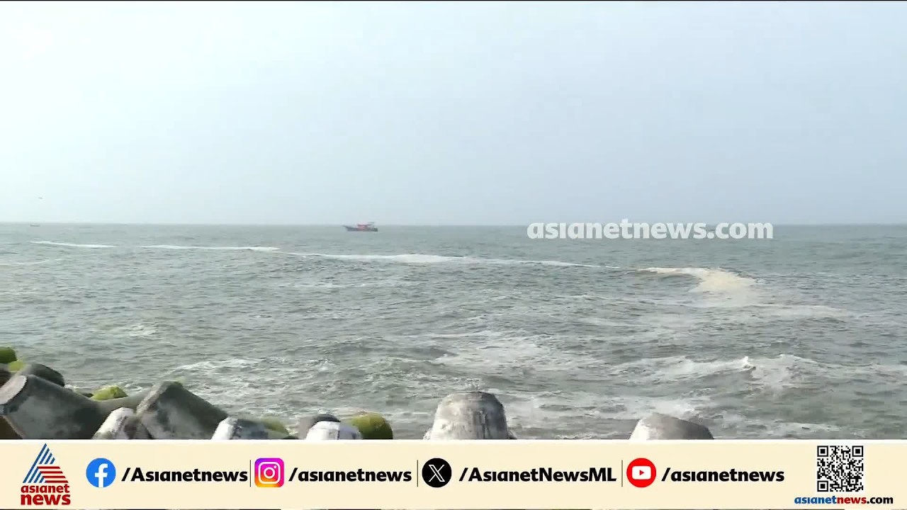 കൊല്ലം തങ്കശ്ശേരിയിൽ വള്ളം മറിഞ്ഞു; ഒരാളെ കാണാതായി