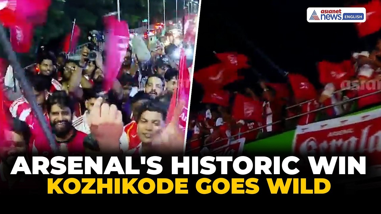 Kozhikode Turns Red: Arsenal Fans Celebrate Premier League Glory With Grand Open-Bus Parade