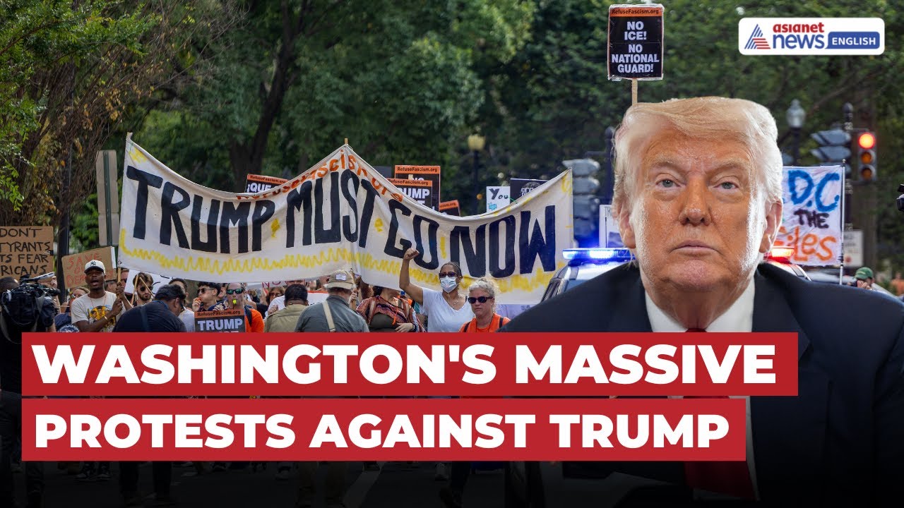 Washington Protests Police Checkpoint Amid Trump’s DC Crime Crackdown