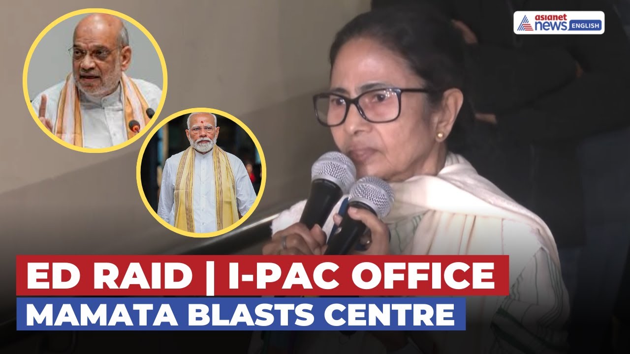 I-PAC Office | Mamata Explodes Over ED Raid, Blasts Amit Shah | Kolkata
