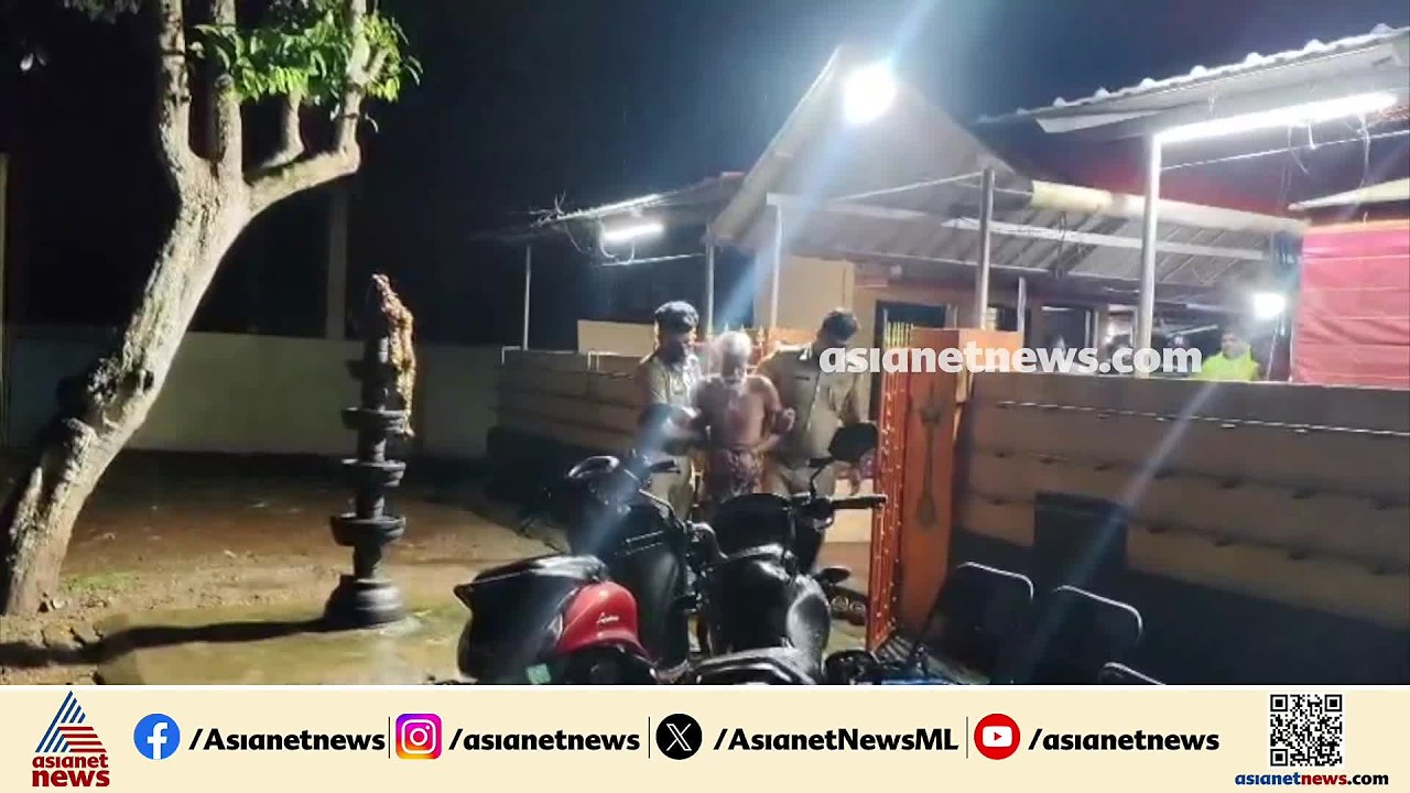 ചെറുതായി ഒന്ന് ടൈമിങ് തെറ്റി; ക്ഷേത്രത്തിൽ മോഷ്ടിക്കാൻ കയറിയ കള്ളനെ കയ്യോടെ പിടികൂടി നാട്ടുകാര്‍