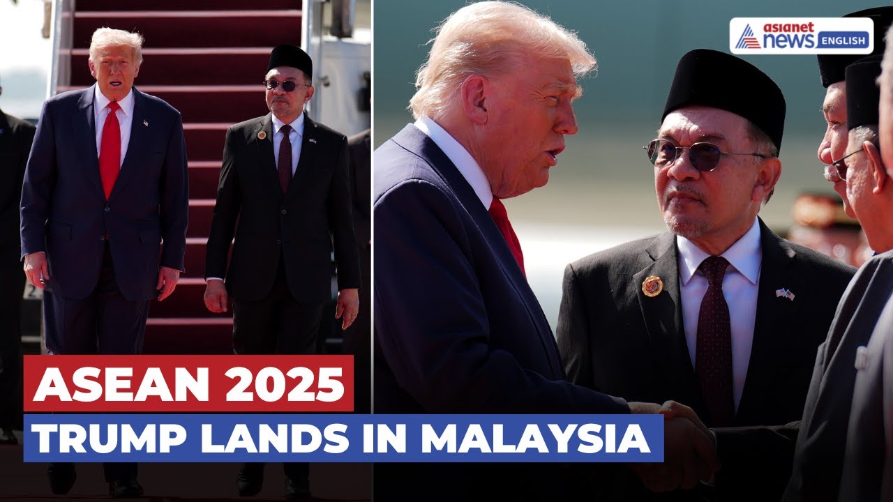 Trump Arrives in Malaysia for 47th ASEAN Leaders’ Summit