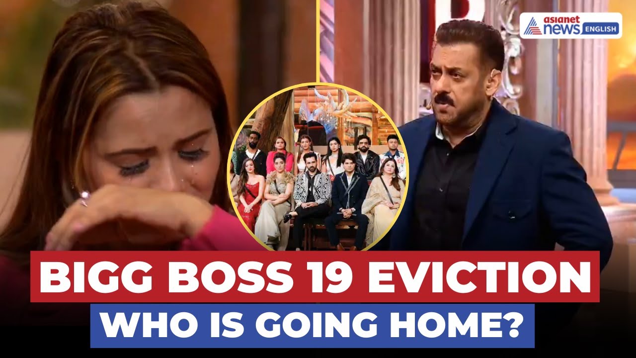 Bigg Boss 19 FIRST Eviction: Who is Going Home This Week?