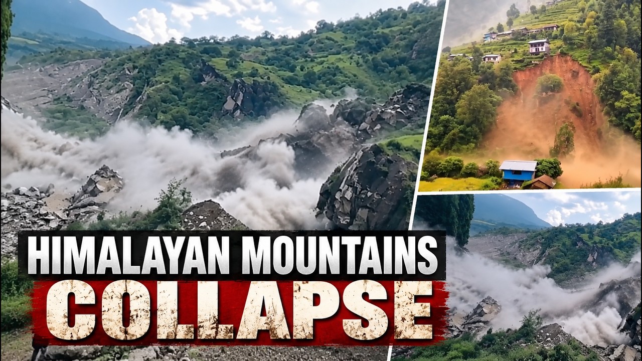 Himalayan Region Landslides: Massive Mountain Collapse in Uttarakhand & Nepal