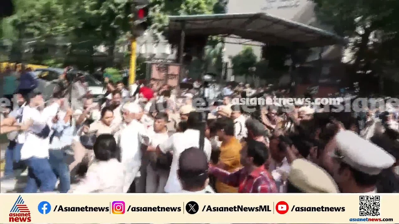 മിന്നൽ നീക്കത്തിലൂടെ പൊലീസിനെ വെട്ടിലാക്കി രാഹുൽ ​ഗാന്ധിയും എംപിമാരും; സമരച്ചൂടിൽ ദില്ലി