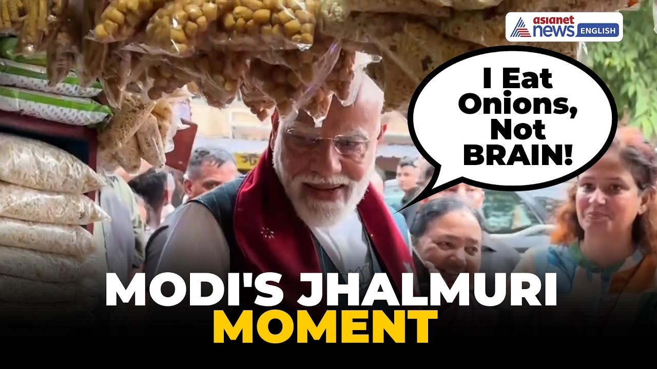 PM Modi’s Jhalmuri Moment In Jhargram Goes Viral | Bengal Elections 2026
