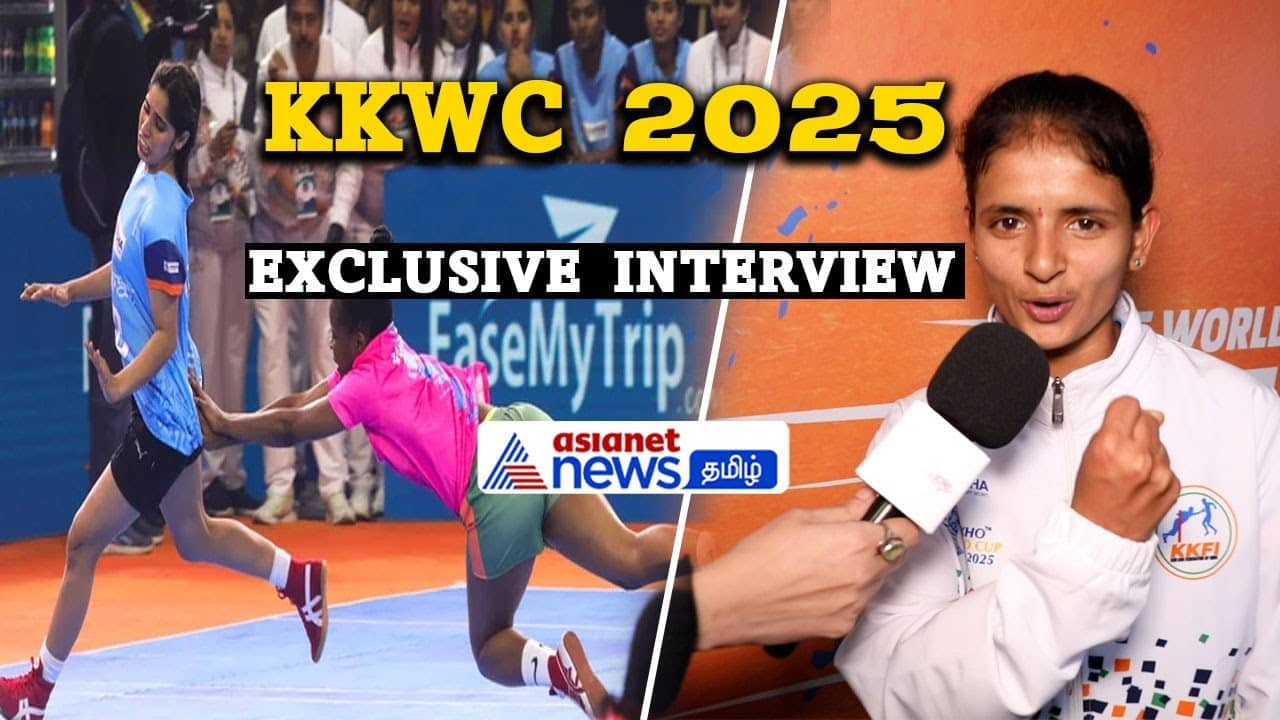 Kho Kho World Cup 2025: Exclusive Interview with Star Athlete Chaitra