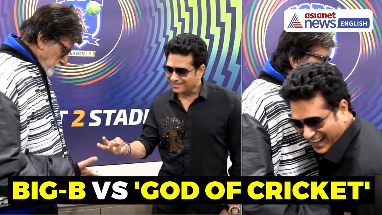 Amitabh Bachchan Plays Finger Cricket With Sachin Tendulkar, Video Goes Viral