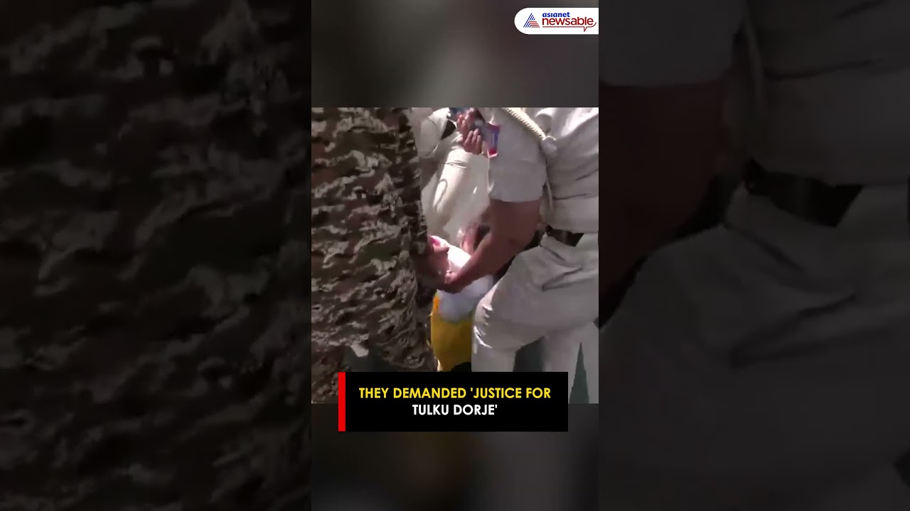 Tibetan Youth Storm Chinese Embassy in Delhi | Asianet Newsable