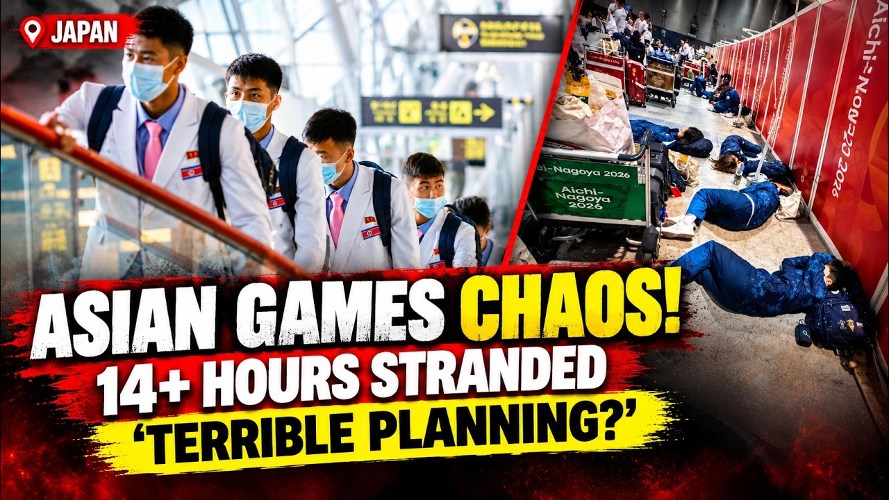Asian Games Chaos in Japan! Athletes Stranded 14+ Hours | 'Terrible Planning?' | Twitter Reacts