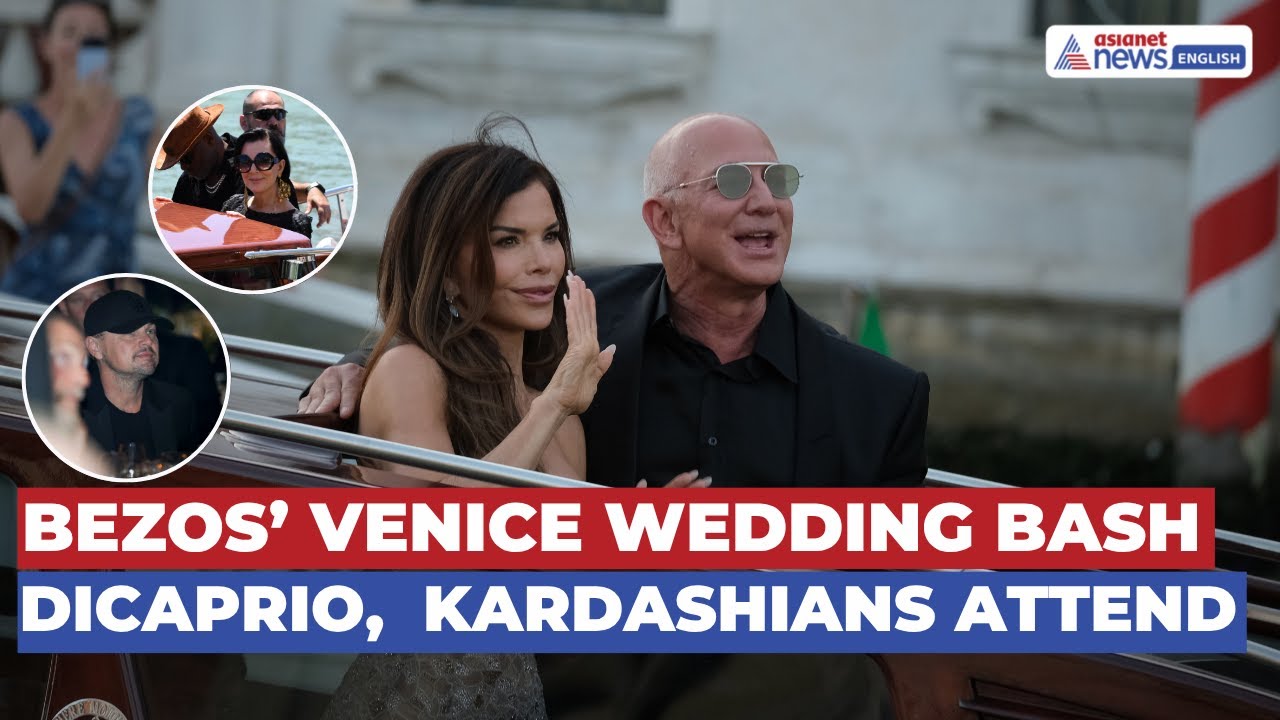 Jeff Bezos & Lauren's Venice Gala Send-Off Fir Final Wedding Bash