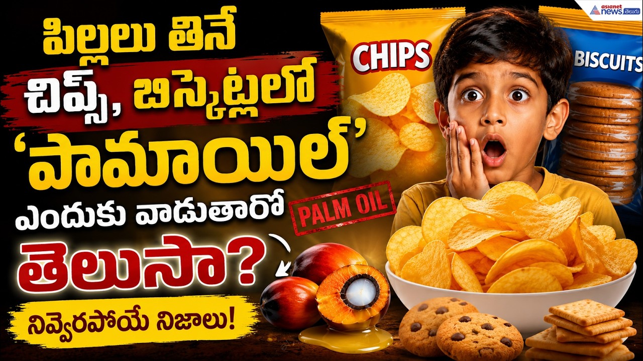 చిప్స్, బిస్కెట్లలో 'పామాయిల్' ఎందుకు వాడతారో తెలుసా? నివ్వెరపోయే నిజాలు! | Asianet News Telugu