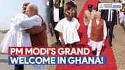 Modi’s Triumphant Welcome in Accra, Ghana: Diaspora Cheers & 21‑Gun Salute