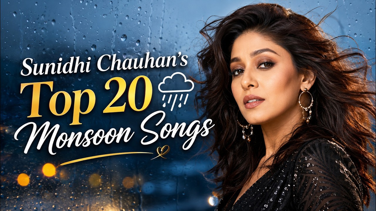 Sunidhi Chauhan's Top 20 Monsoon Songs | Ultimate Rainy Day Romantic Playlist