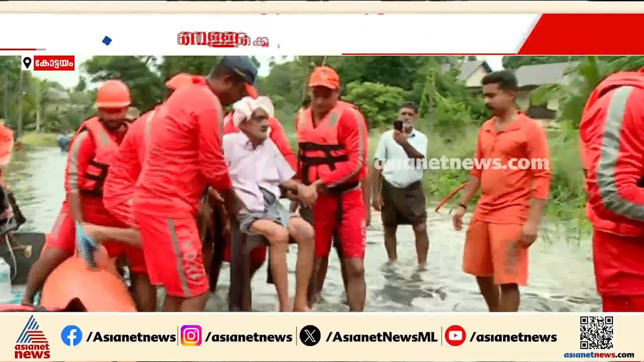 കോട്ടയത്ത് പടിഞ്ഞാറൻ മേഖലകളിൽ വെള്ളക്കെട്ട് ഒഴിയുന്നില്ല; ദുരിതത്തിലായി ജനങ്ങൾ