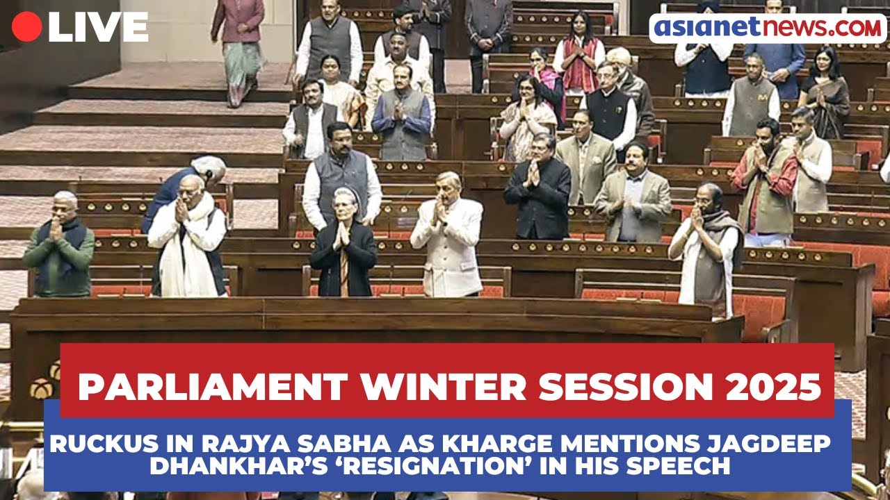 RajyaSabha में घमासान! Kharge ने धनखड़ के ‘इस्तीफे’ का जिक्र किया, PM Modi की भी प्रतिक्रिया