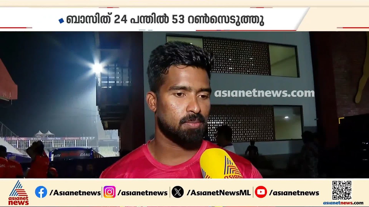കെ സി എല്ലിൽ കാലിക്കറ്റ് ഫൈനലിൽ; മികച്ച പ്രകടനവുമായി അബ്ദുൽ ബാസിത്