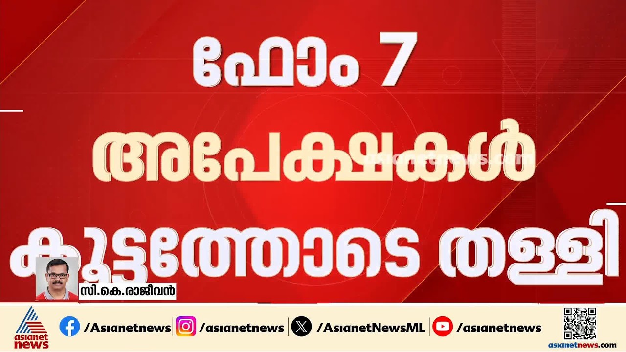 കർണാടകയിൽ ബിജെപിക്ക് തിരിച്ചടി; ഫോം 7 അപേക്ഷകൾ കൂട്ടത്തോടെ തള്ളി | Karnataka | Election Commission