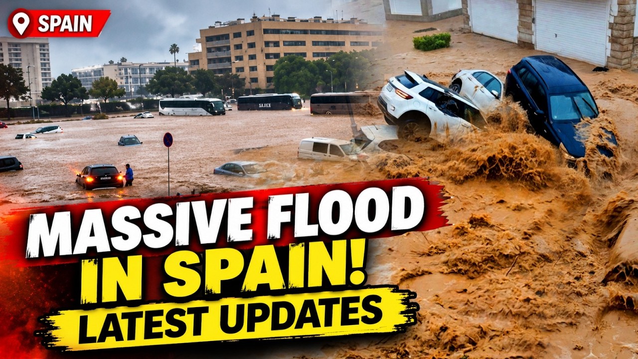 Spain Flood Crisis | Barcelona | 2 Dead After Torrential Rain Batters Catalonia | World News