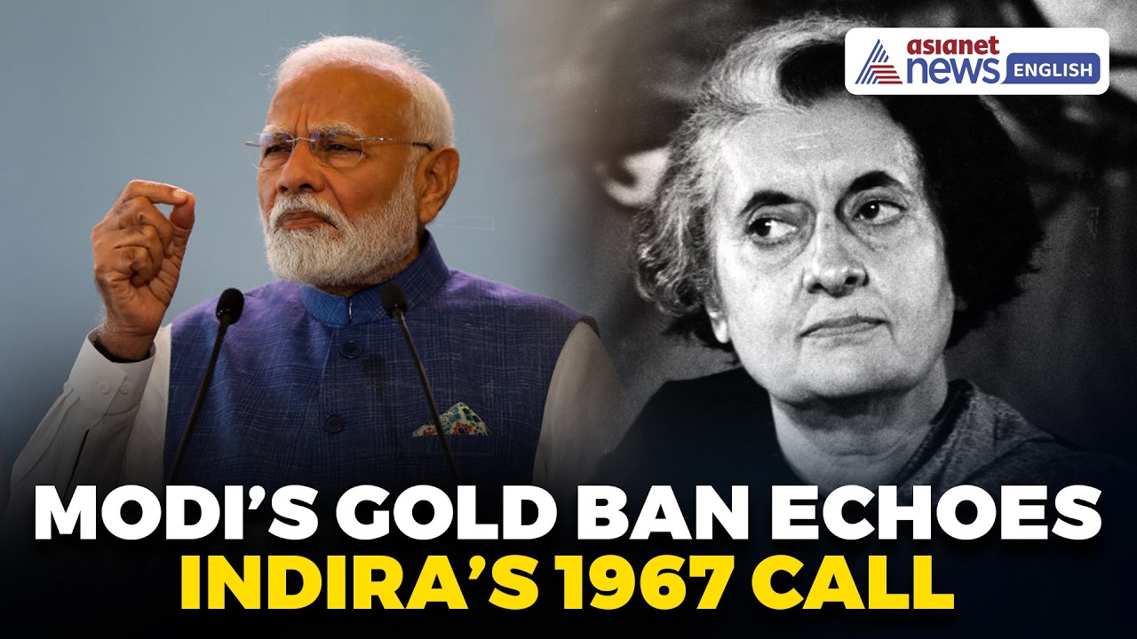 Modi’s Gold Appeal Echoes Indira Gandhi’s 1967 Call: Saving Forex Amid West Asia Crisis