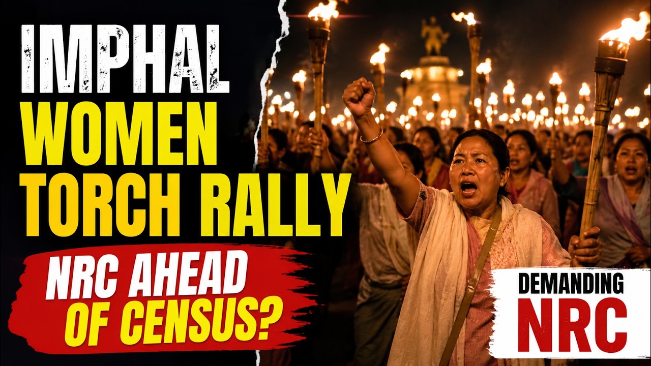 North East Pulse | Imphal Torch Rally | Women Demand NRC Ahead of Census