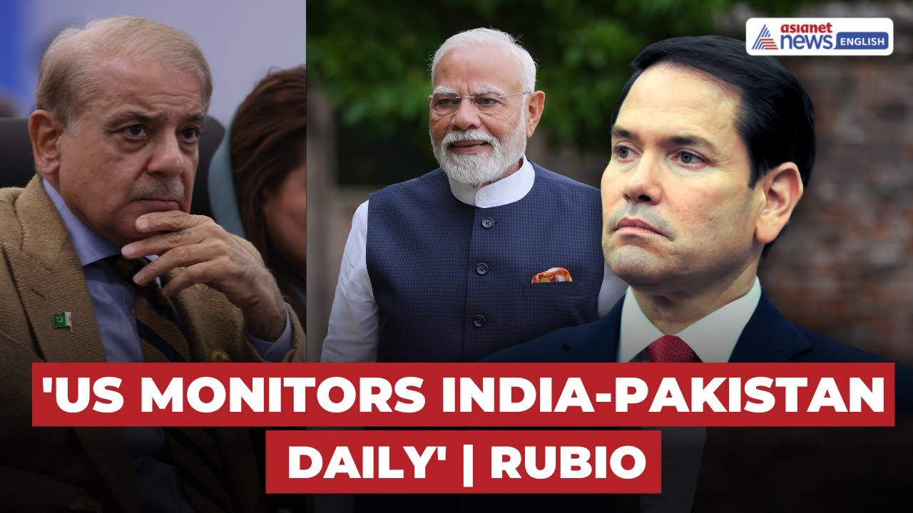 Why US Monitors India-Pakistan Situation Every Single Day? | Marco Rubio