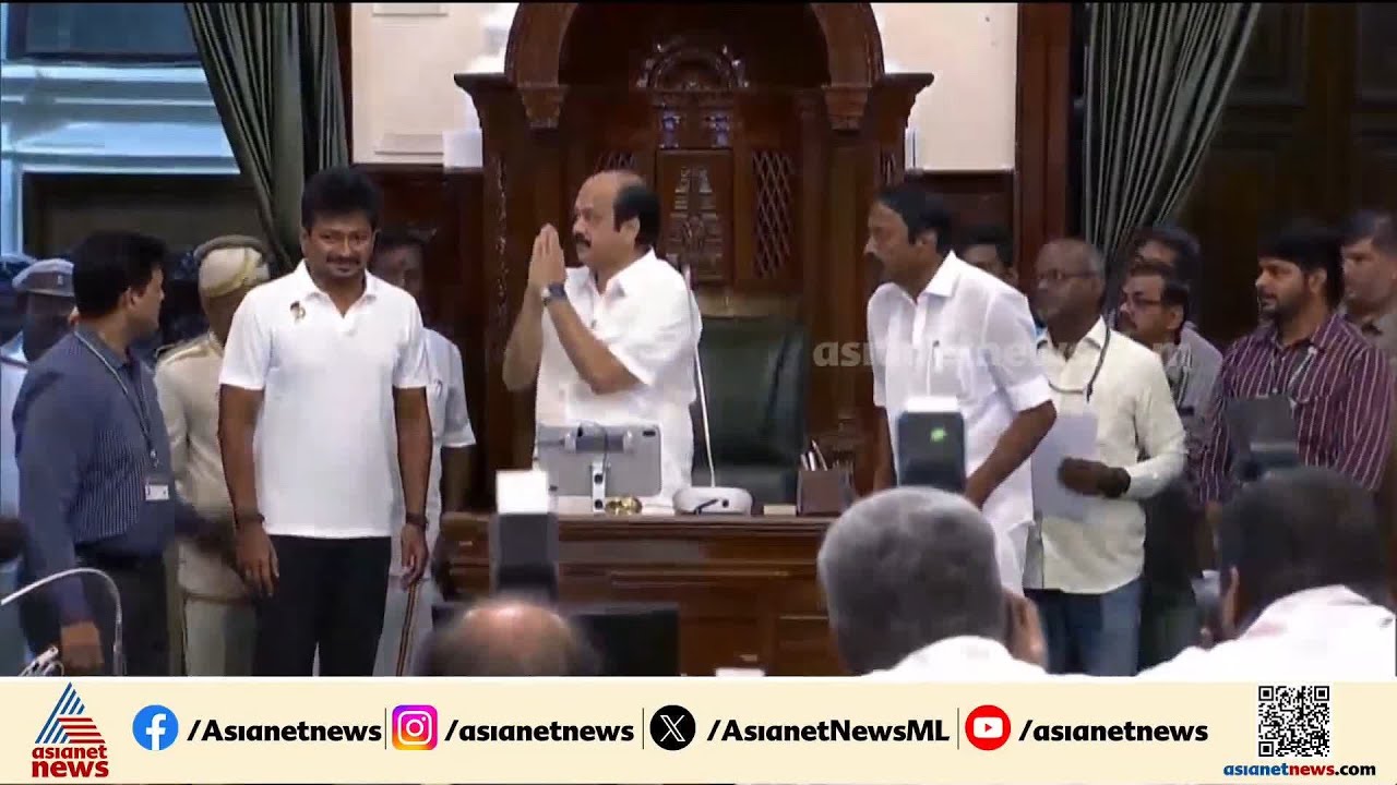 തമിഴ്നാട് നിയമസഭ സ്പീക്കറായി ജെ സി ഡി പ്രഭാകർ; എം രവിശങ്കർ ഡെപ്യൂട്ടി സ്പീക്കർ